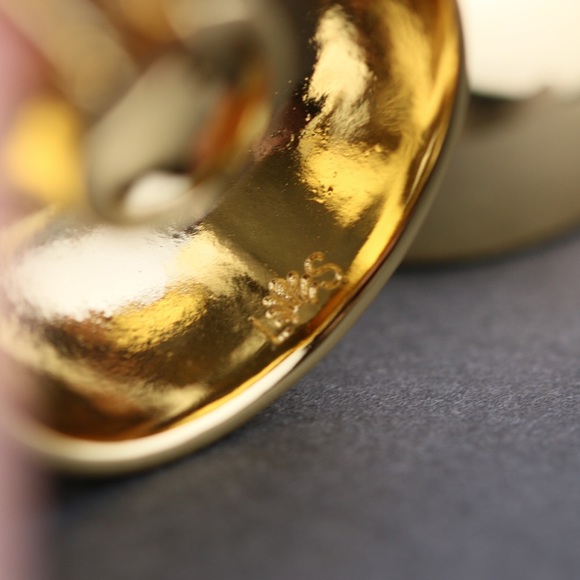 Lele Sadoughi Gold Medallion Drop Earrings - Picture 6 of 8